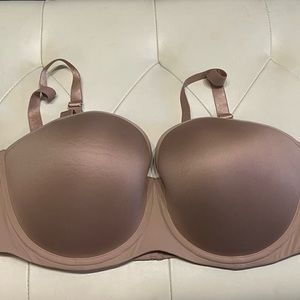 THIRDLOVE Classic Strapless Bra - 42DD - Nude